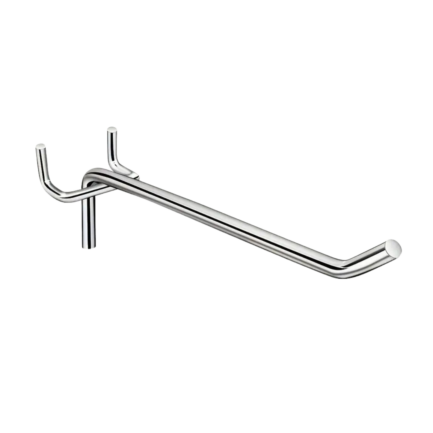 Pegboard Hook - 20cm Chrome