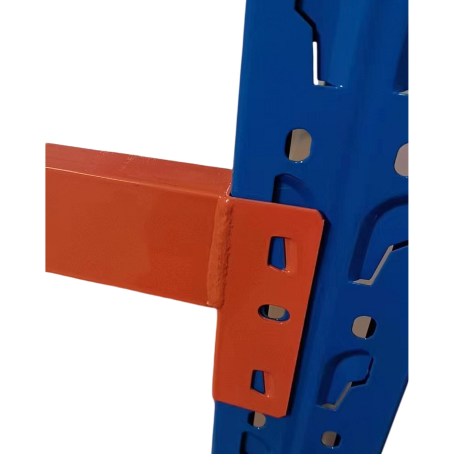 4 Bay Longspan Shelving 2400H x 8000W x 600D Blue/Orange