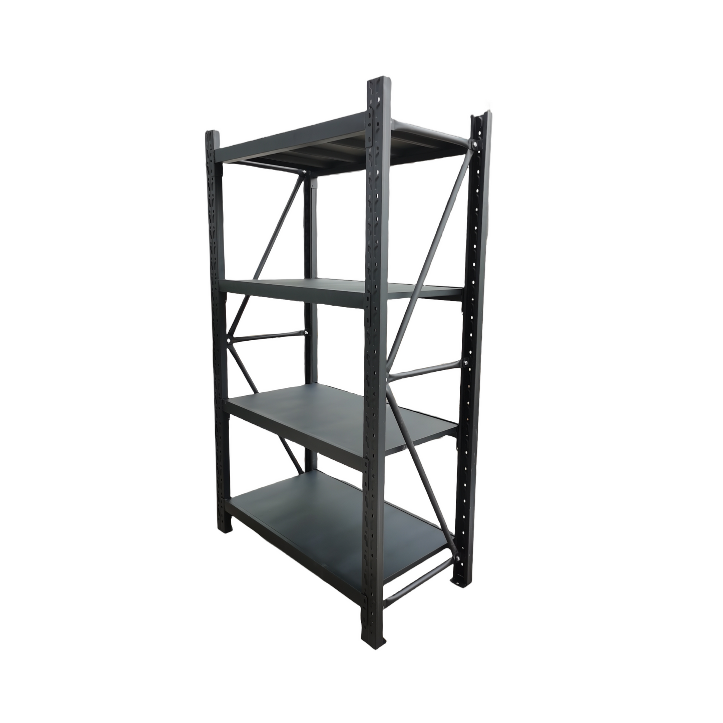 1 Bay Longspan Shelving 2000H x 1200W x 600D Black