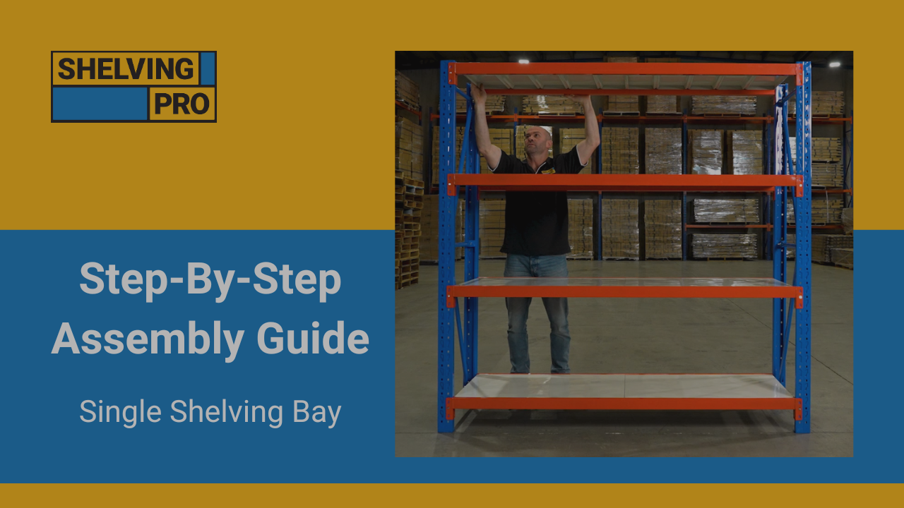 Load video: Assembly Guide for Steel Shelving